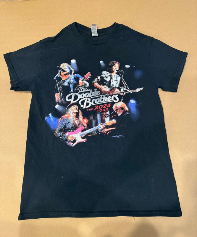 Doobie Brothers 2024 Tour T Shirt Small