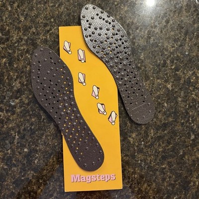 Nikken Magsteps Magnetic Shoe Inserts Insoles Size: 2000 Small (5,6,7,8,9)