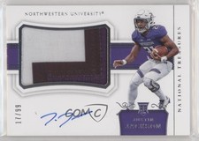 2018 Panini National Treasures Collegiate 17/99 Justin Jackson #140 Auto fm0