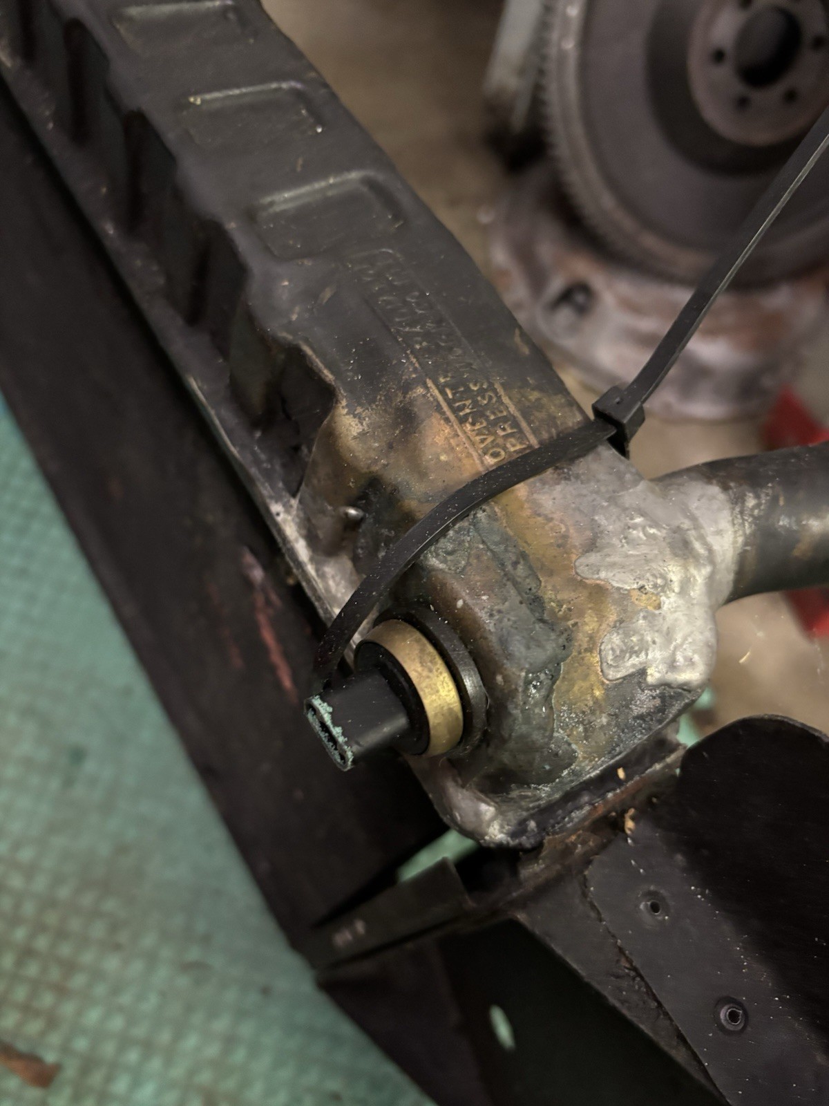 1972 Lotus Elan S4 Sprint OEM Brass Radiator