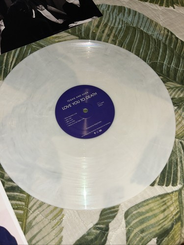Vinyl Album LP Tegan And Sara Love You To Death Rare White Pop Rock Alt Lyrics - Picture 3 of 6