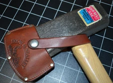 SNOW & NEALLEY 7# SPLITTING MAUL - VINTAGE - NEW OLD STOCK W/ SHEATH