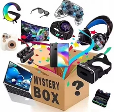 Electronics Mystery Box 1–5 Random Gadgets Smart Watch Earbuds Camera Gift