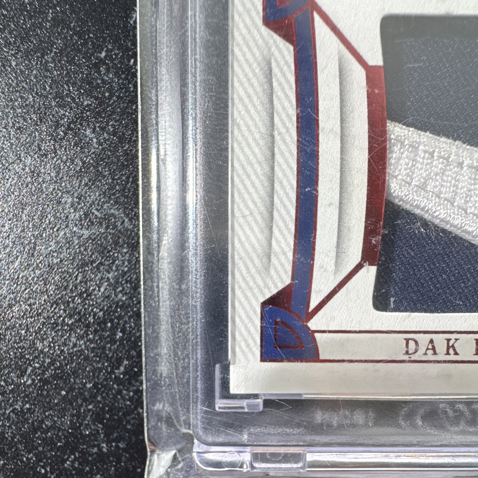 2022 NATIONAL TREASURES COLOSSAL PATCH PRIME NIKE AUTO DAK PRESCOTT #1/2 COWBOYS view 4