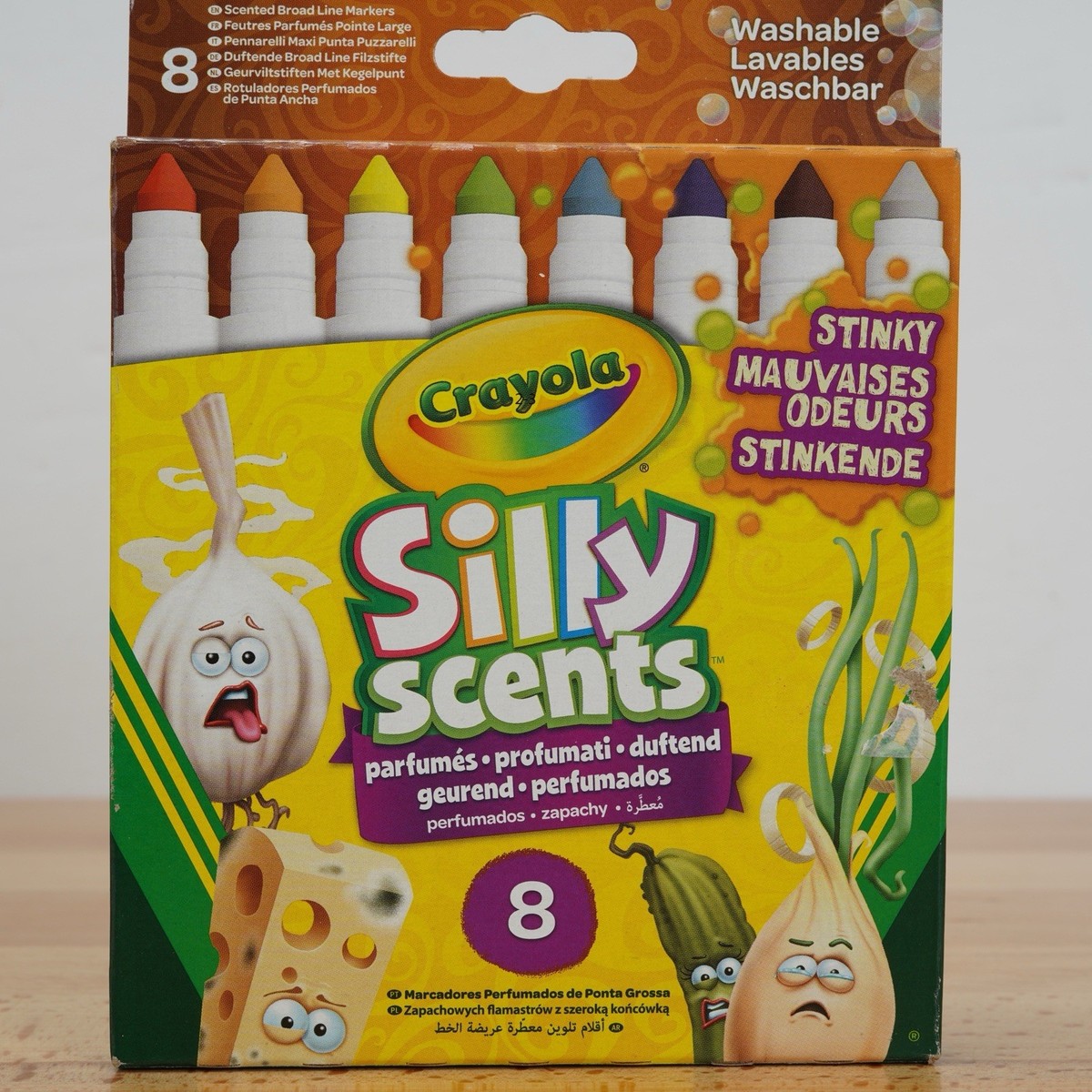 Crayola 588268 10ct Silly Scents Stinky Markers for sale online