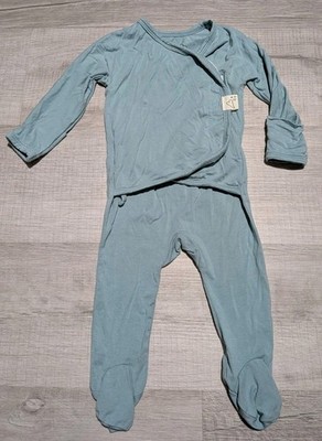 Bonsie Baby Skin to Skin Open Up Babywear Footed Sleeper 3-6 Months 