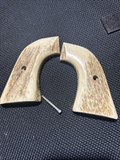 Colt Sa Or Ruger Blackhawk Tru-fit Stag Grips