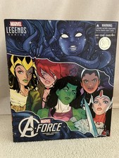 Marvel Legends A-Force Heroines Figures Toys R Us Exclusive 6 Pack Box
