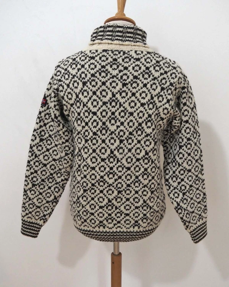 Devold Island Norweger Rollkragen Strick Pullover Grösse S Herren  Wolle S096 - Bild 3 von 3