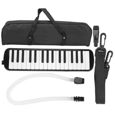 32 Keys Melodica Keyboard, Melodica Instrument Mouth Piano Air Piano Keyboard...