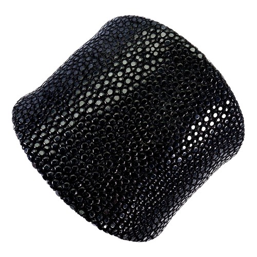 Natural Stingray Leather Cuff Bangle Jewelry 6.5 Inches - Picture 2 of 13