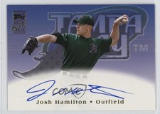 2002 Topps Josh Hamilton #TA-JH Auto 00hi