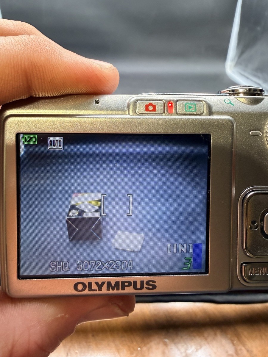 Olympus FE-230 7.1MP 3x Optical Zoom CCD Digital Camera - Silver