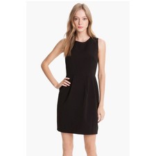Kate Spade New York Tiff Black Sleeveless Sheath Career Event Dress Size 2