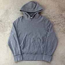 Todd Snyder Champion Hoodie Sweatshirt Pullover Gray Cotton Knit Size Large