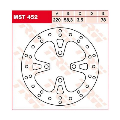 Bremsscheibe TRW Honda NSC 110 Vision CBS JK03A 21-22 vorne