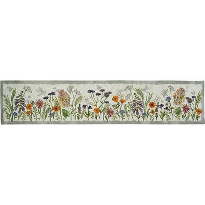 SANDER Garden Delight Tischset Platzset Platzdeckchen Gobelin Blumen Blüten bunt