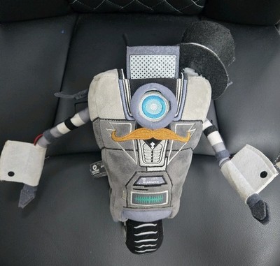 Borderlands 2 Gentleman Caller Claptrap Robot Talking Plush Gearbox 2018