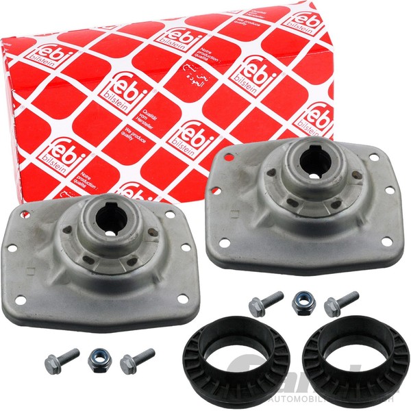 2X Febi Federbeinlager Passend FüR CitrÖEn C8 Jumpy Evasion Peugeot Expert 806-image