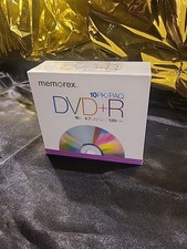 Memorex 10 Pack DVD+R 16x 4.7GB 120 min