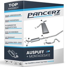 Auspuff für OPEL MOKKA 1.6 1.8 Auspuffanlage +Rohr Vorne