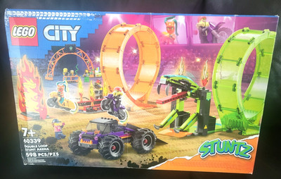 Lego City 60339 - Double Loop Stunt Arena 598 Pieces -  Sealed RETIRED