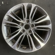 Hyundai Machined Charcoal Veloster Oem Wheel 18 2016 Rim Factory 70894b Hyundai Machined Charcoal Veloster Oem Wheel 18 2016 Rim Factory 70894b