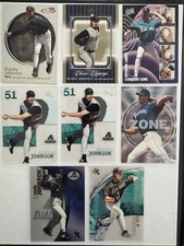 RANDY JOHNSON "Insert Lot" of 8 cards Seattle Mariners Starter Pack 2774