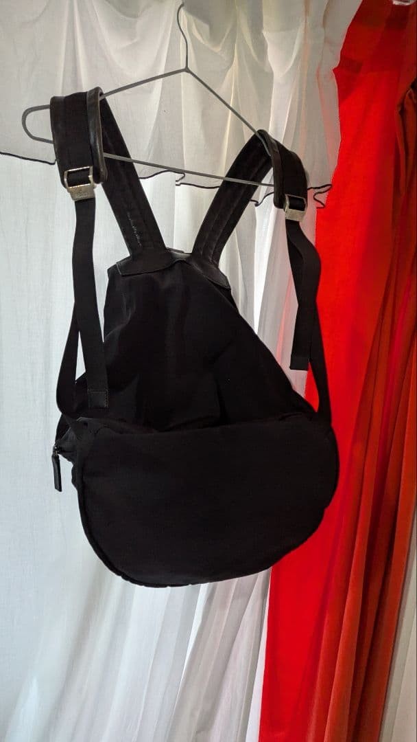 GUCCI Solid Backpack Rucksack Turnlock Leather Ny… - image 14