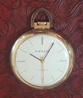alte Kienzle Taschenuhr 17 Jewels - g - Handaufzug