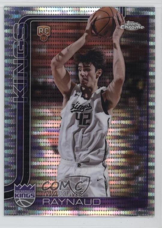 2025-26 Topps Chrome Pulsar Refractor Maxime Raynaud #293 05rp