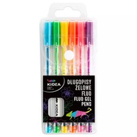 5906601706752 DłUgopisy żElowe Fluo Kidea 6 KoloróW Derform