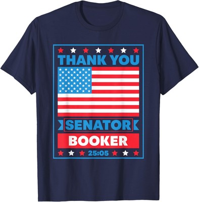 Thank You Senator Cory Booker 25 Hours And 5 Minutes Unisex T-Shirt
