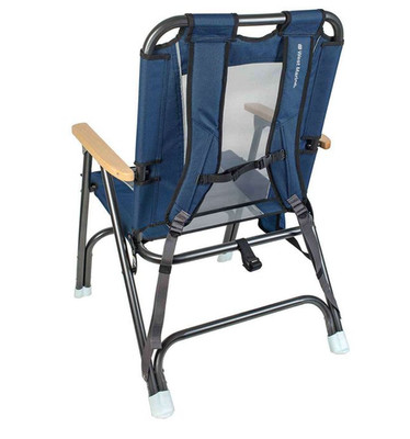 Comfort Plus Crew folding chair ,Navy , 300 lbs.