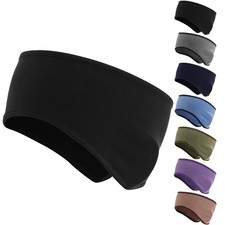 Fleece Ear Warmer Headband Winter Ski Ear Cover Running Ear Muffs for Men Women