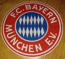 FC Bayern München e.V. Aufnäher, altes LOGO, Emblem, Wappen 15cm groß