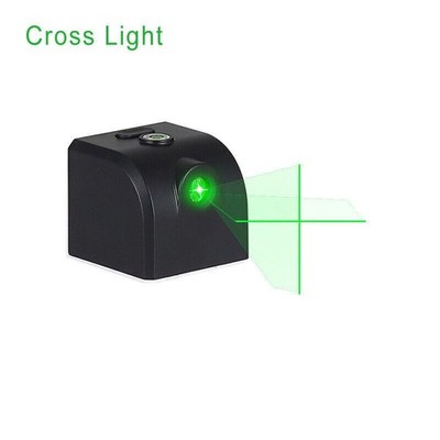 1 Stück 520 nm grüner Kreuzprojektor USB-Mini-Laser-Wasserwaage