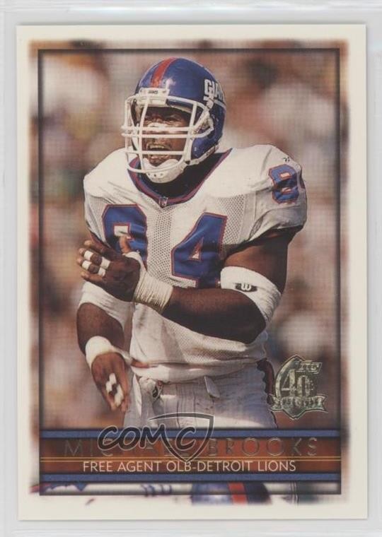 1996 Topps Michael Brooks #398 8d2