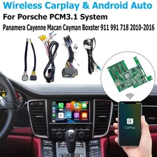 Wireless Carplay Android Auto Module for Porsche Cayenne PCM3.1 2010-2016