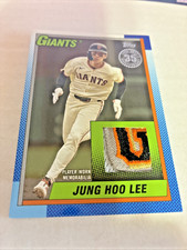 2025 Topps update Jung Hoo Lee 1990 Topps Relic San Francisco Giants  1/1
