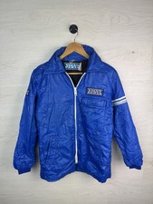 Volvo Penta Blue Work Jacket Zip Up Racing Marine Coat Vintage Volvo Penta Blue Work Jacket Zip Up Racing Marine Coat Vintage