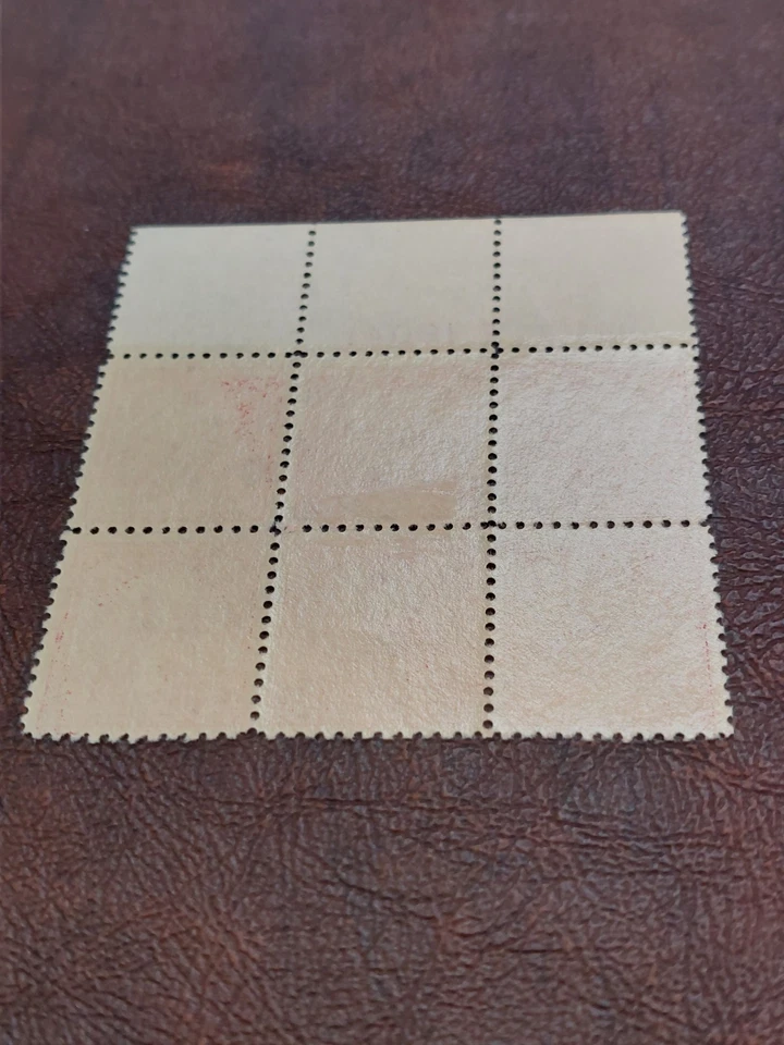 Scott#643, 2 Cent Vermont, Plate Number Block of 6, Mint-VLH, VF - Image 3 of 3