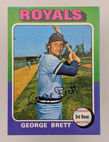 1975 Topps George Brett #228 RC Rookie Card Kansas City Royals HOF