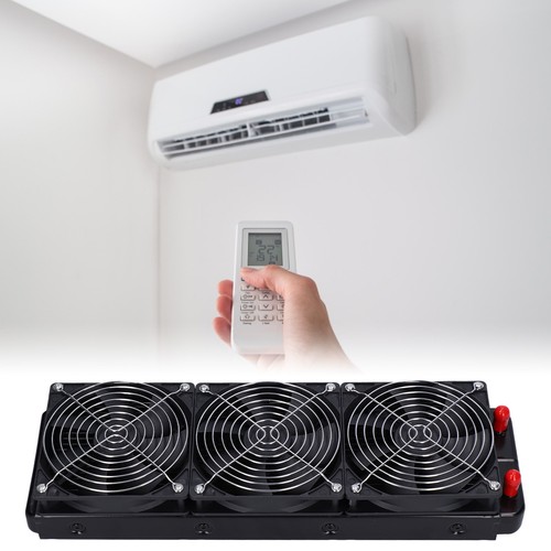 360mm Water Cooling Radiator 18 Tube Computer CPU Cooler Cooling Fan Heat Ex NEW - Afbeelding 4 van 12