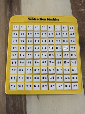 Lakeshore Learning Subtraction Machine Math Beginners Game Teachers Home School