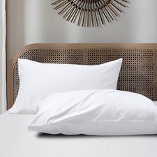 Cotton Pillow Cases King Size Set of 2, 800 Thread Count 100 Egyptian Cotton...