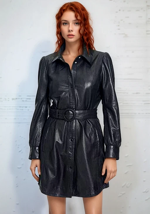 Gilet da donna elegante, grandi dimensioni, lungo, in lana, lungo, per