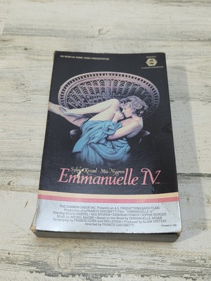 Emmanuelle IV MGM Book Big Box VHS Sylvia Kristel Erotic Cinema Blockbuster