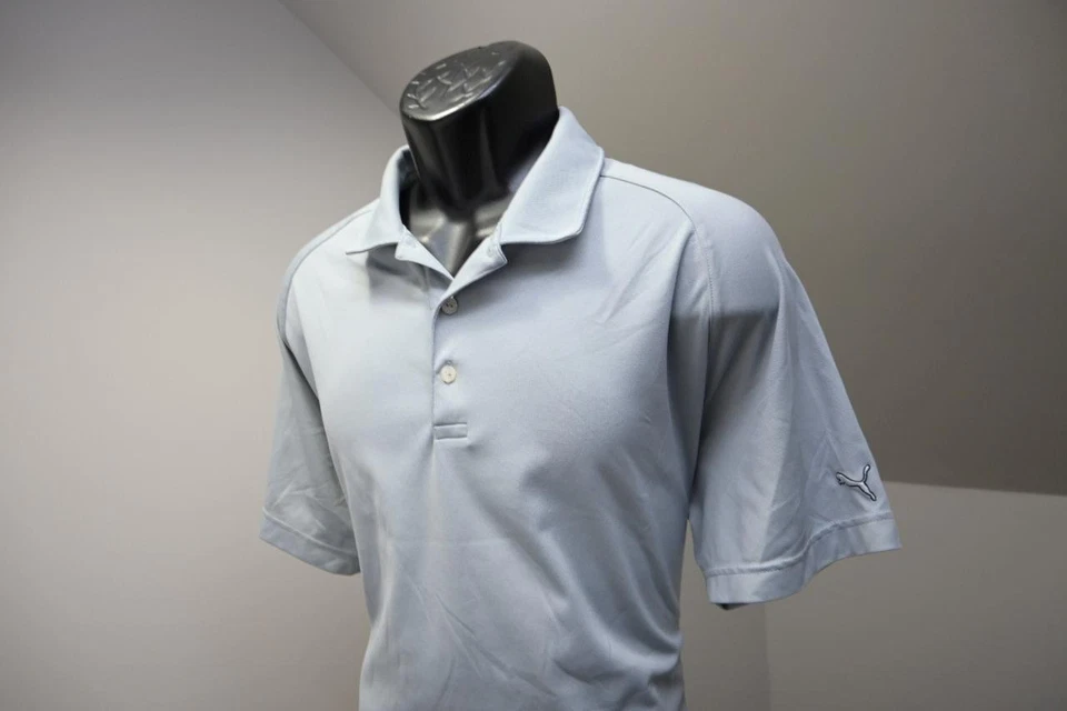 Polo de golf Puma DryCell gris manga corta elástico camisa de golf para hombre talla XL Foto 3 de 4
