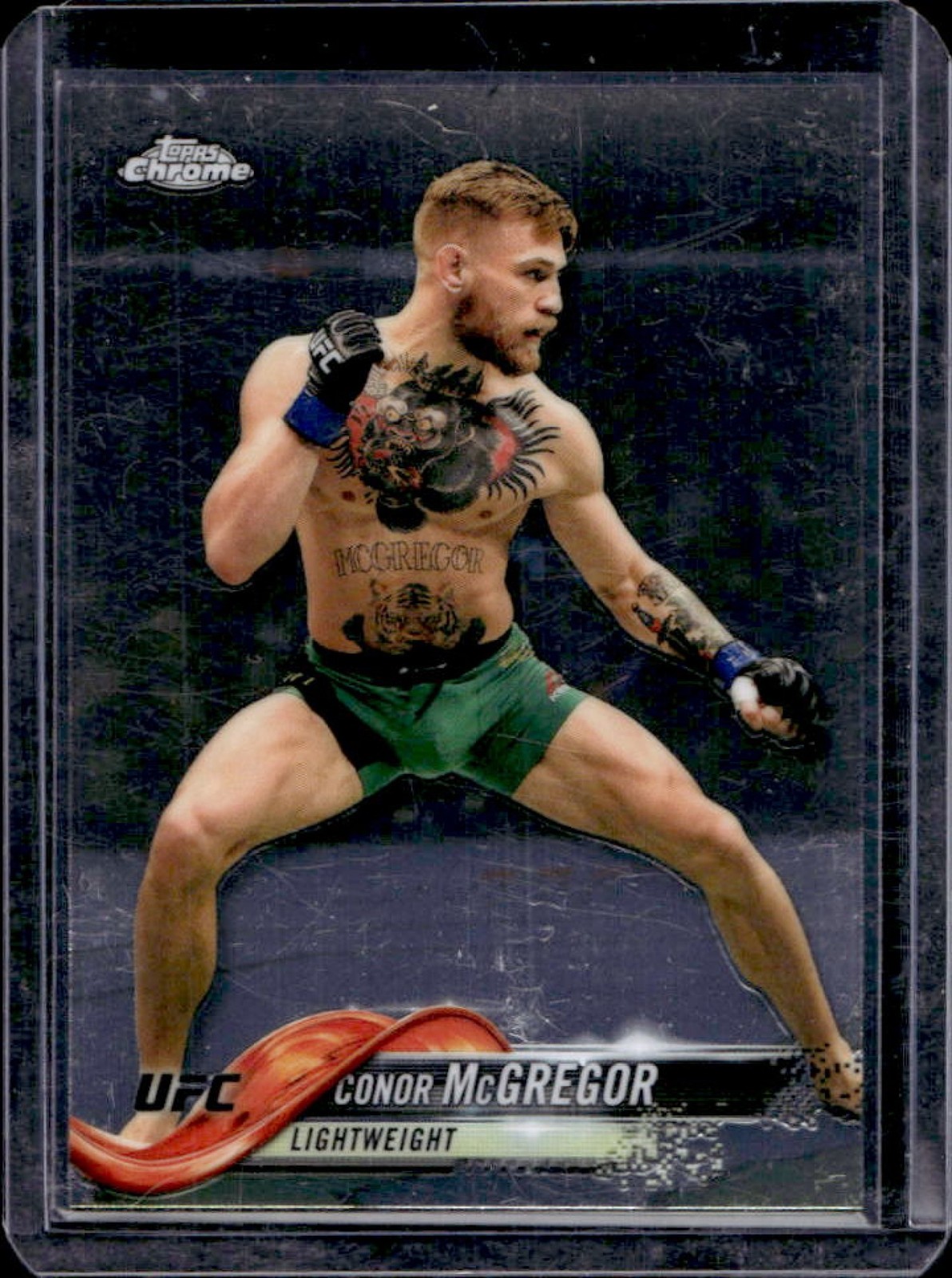 2018 Topps Chrome UFC Conor McGregor #100